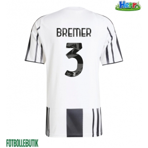 Juventus Gleison Bremer #3 Hemmatröja 2025-26 Kortärmad